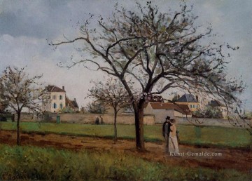 pere gallien Hause bei Pontoise 1866 Camille Pissarro Ölgemälde